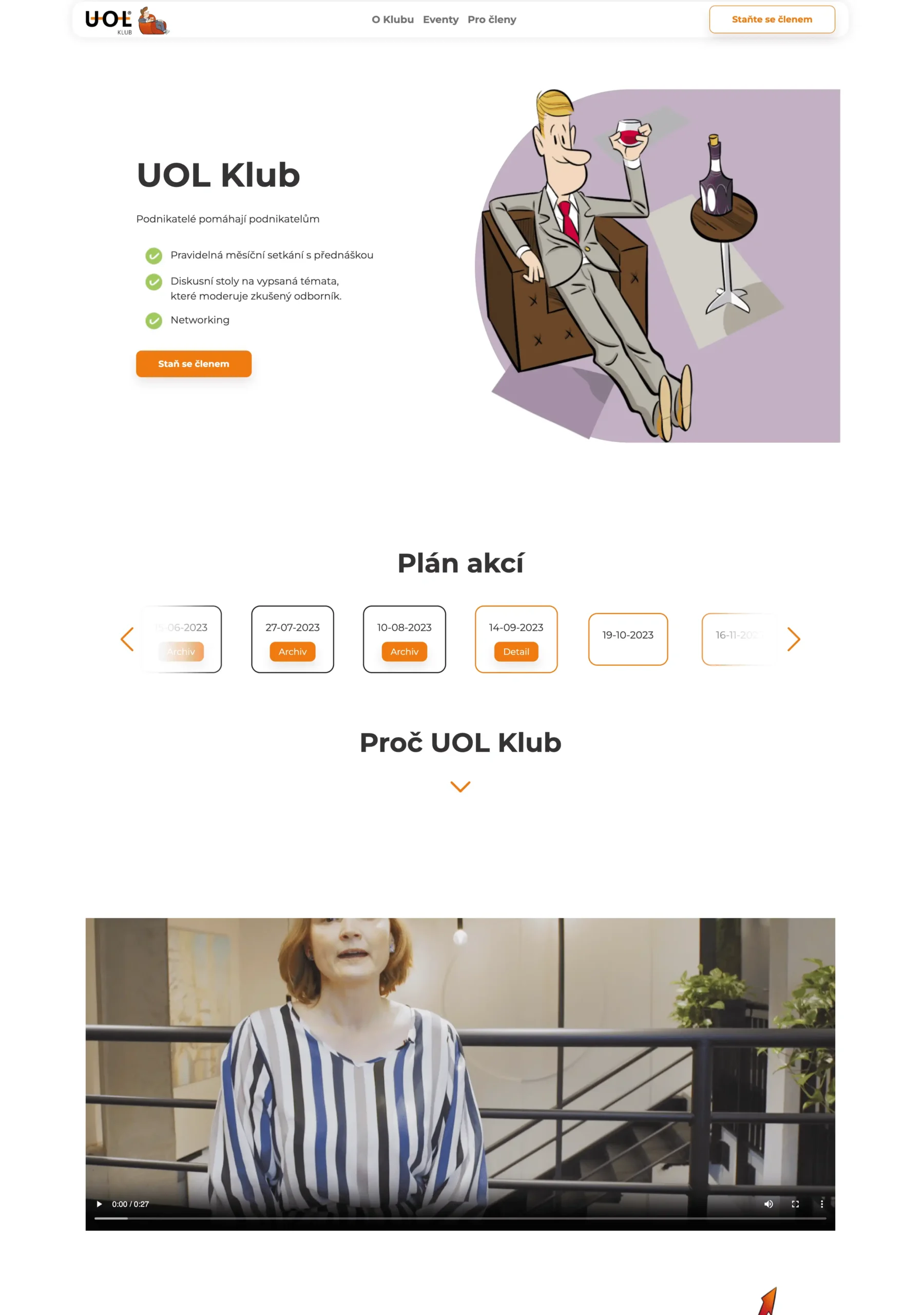 Member Portal with Personal Profiles and Document Archive